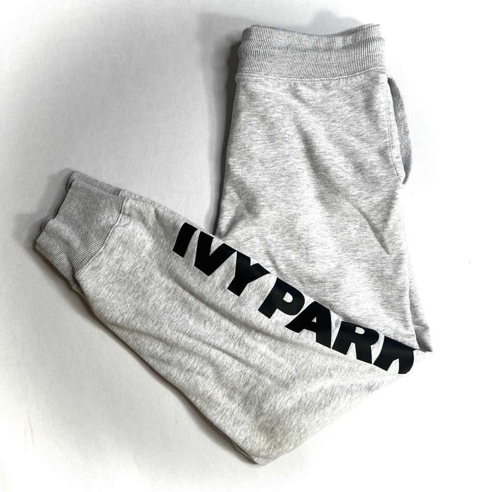 Ivy Park gray logo Joggers/ S